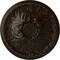 Ekena Millwork Tristan Ceiling Medallion (Fits Canopies up to 5 1/2"), Hand-Painted Bronze, 26"OD x 3"P CM26TNBZS - alternate 1